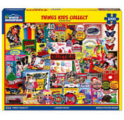 White Mountain White Mountain Things Kids Collect Puzzle 1000pcs