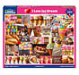 White Mountain I Love Ice Cream Puzzle 1000pcs