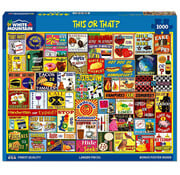 White Mountain White Mountain This or That? Puzzle 1000pcs
