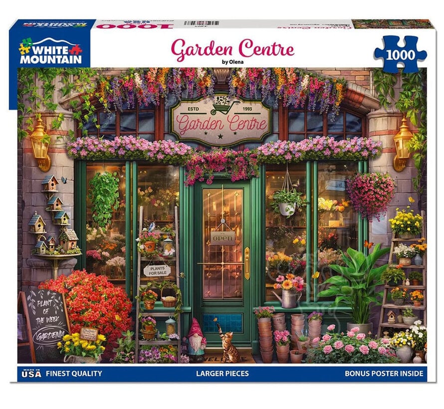 White Mountain Garden Centre Puzzle 1000pcs