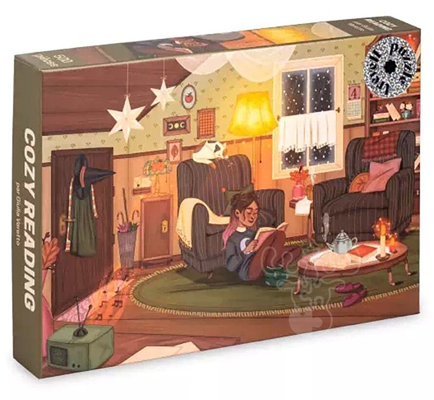 Trevell Cozy Reading Puzzle 500pcs