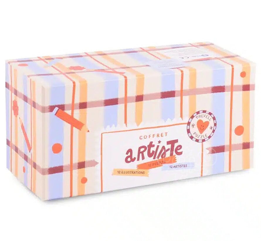 Trevell 12 Artistes Puzzle 12 x 99pcs
