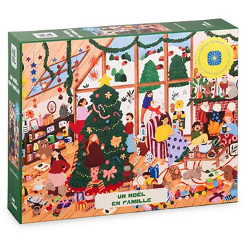 Les éditions Heol Les éditions Heol Un Noël en famille Puzzle 1000pcs