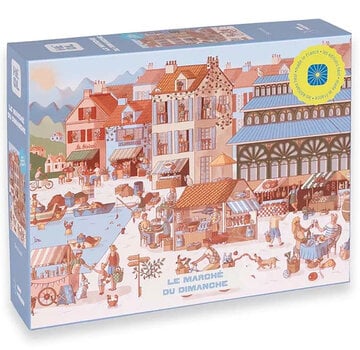 Les éditions Heol Les éditions Heol Le Marché du Dimanche Puzzle 1000pcs