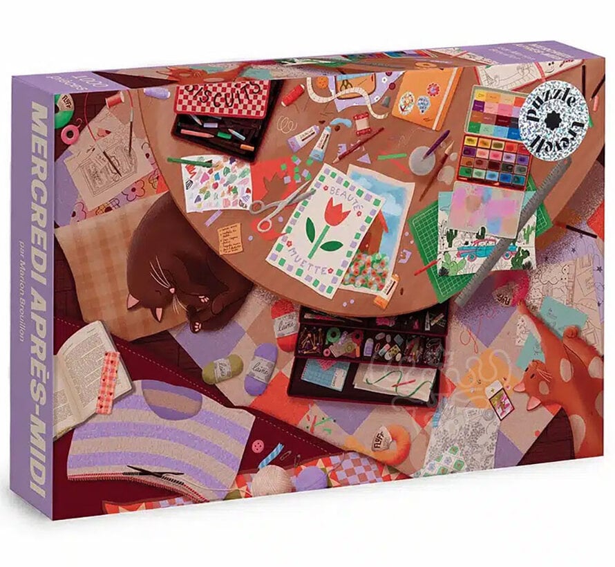 Trevell Mercredi Après-midi Puzzle 1000pcs