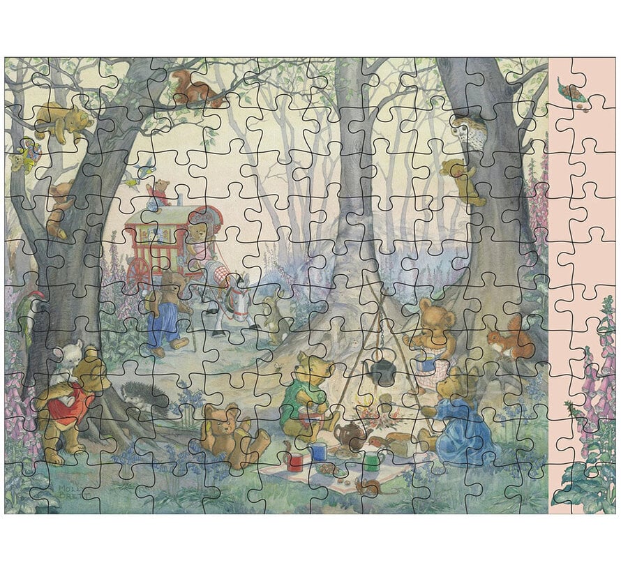 Pomegranate Brett, Molly: Woodland Adventures Double-Sided Puzzle 2 x 120pcs