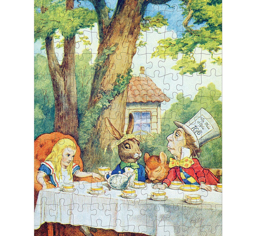 Pomegranate Tenniel, Sir John: Alice in Wonderland Double-Sided Puzzle 2 x 120pcs