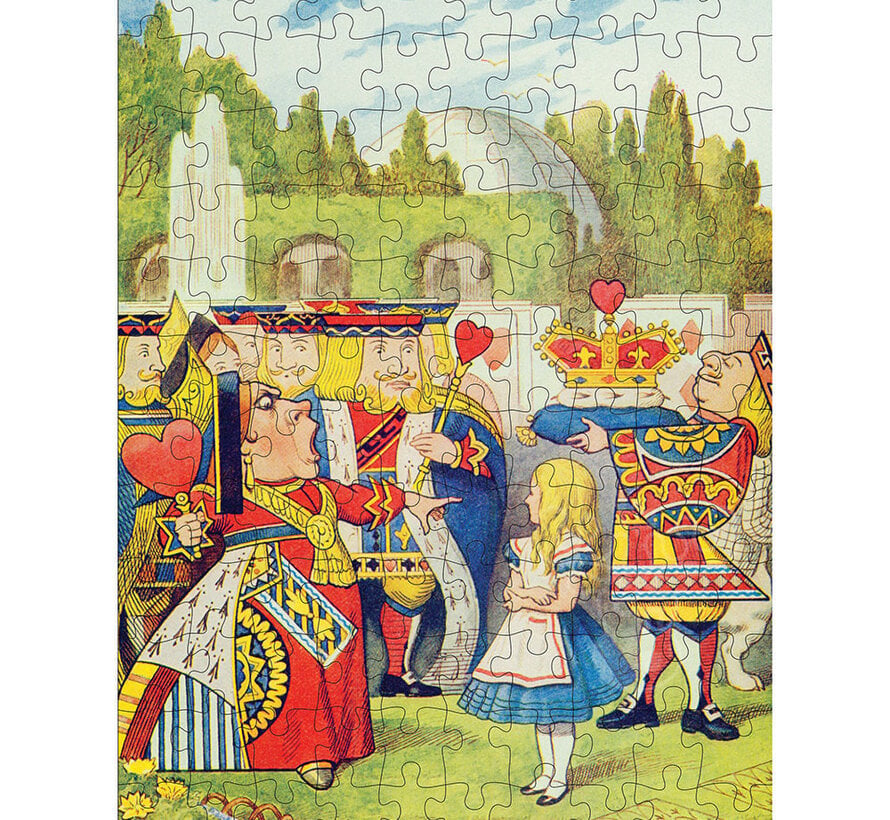 Pomegranate Tenniel, Sir John: Alice in Wonderland Double-Sided Puzzle 2 x 120pcs