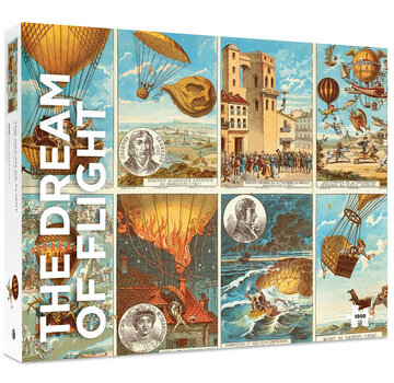 Pomegranate Pomegranate The Dream of Flight: Early Ballooning Puzzle 1000pcs