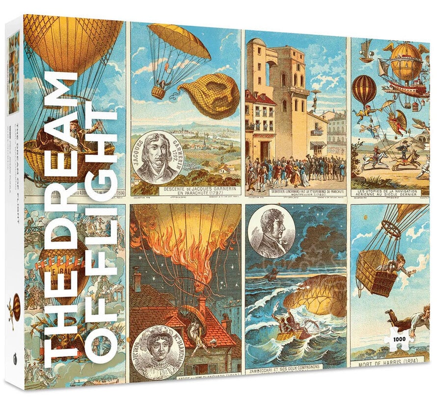 Pomegranate The Dream of Flight: Early Ballooning Puzzle 1000pcs