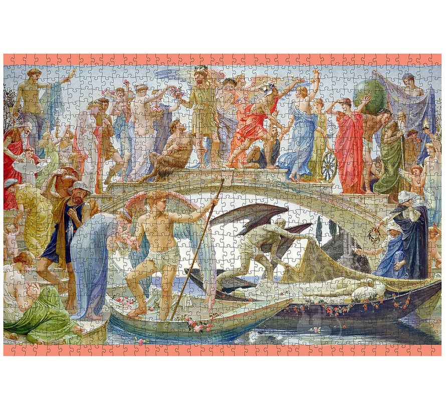 Pomegranate Crane, Walter: The Bridge of Life Puzzle 1000pcs