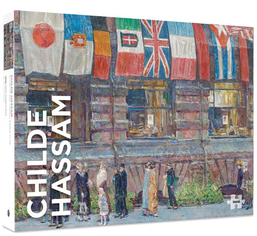 Pomegranate Hassam, Childe: Allied Flags Puzzle 1000pcs
