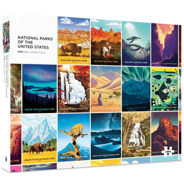 Pomegranate Pomegranate National Parks of the United States Puzzle 1000pcs