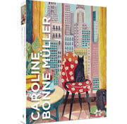 Pomegranate Pomegranate Bonne Müller, Caroline: Black Cat in New York Window Puzzle 1000pcs