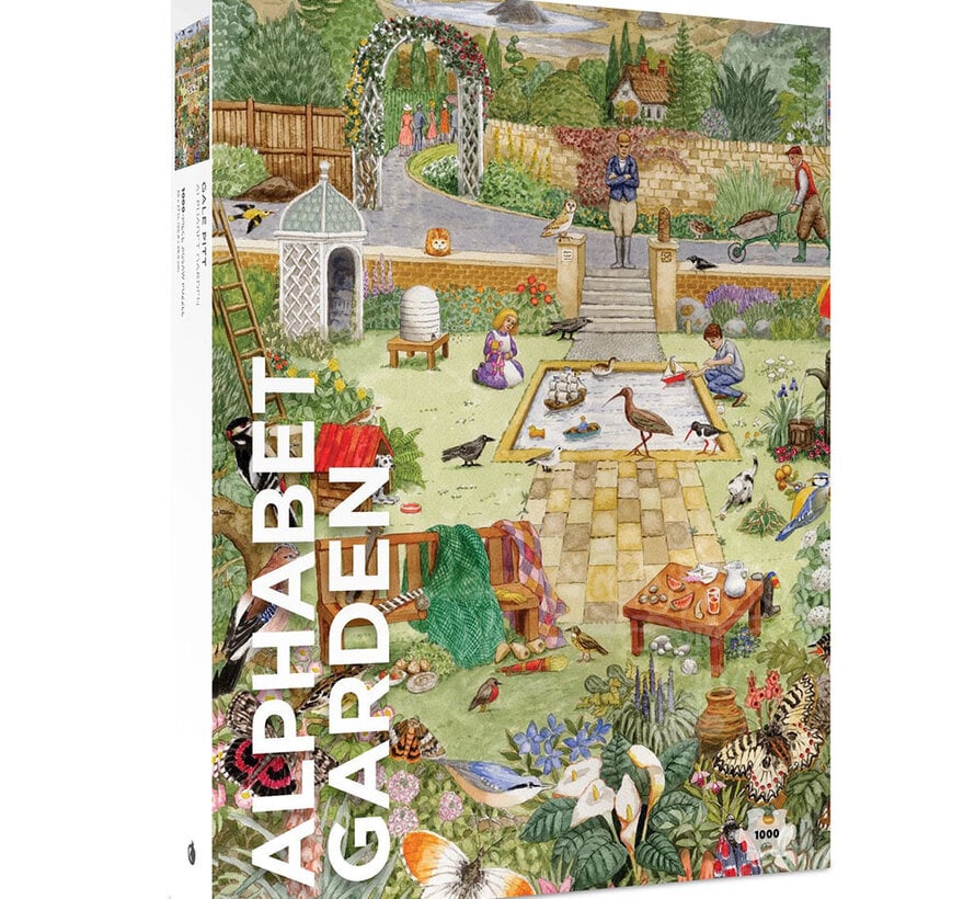 Pomegranate Pitt, Gale: Alphabet Garden Puzzle 1000pcs