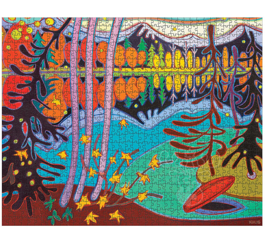 Pomegranate Kulig, Darlene: End of Canoe Ride Puzzle 1000pcs