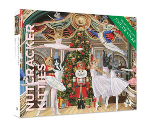 Pomegranate Lew, Carol: Nutcracker Kitties Puzzle 1000pcs