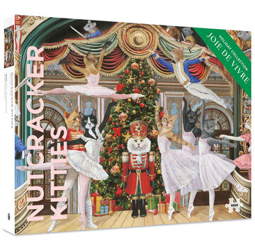 Pomegranate Pomegranate Lew, Carol: Nutcracker Kitties Puzzle 1000pcs