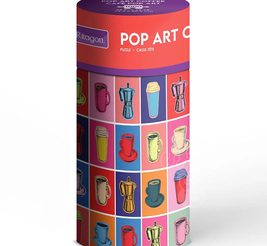 Parragon Pop Art Coffee Puzzle 1000pcs