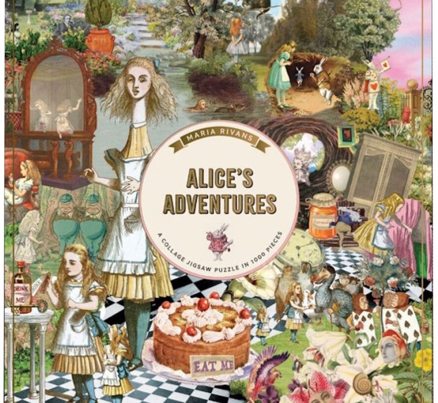 Skittledog Alice's Adventures Puzzle 1000pcs