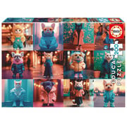 Educa Borras Educa Fashion Animals Puzzle 200pcs