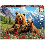 Educa Borras Educa Grizzly Bears In Canada Puzzle 1000pcs