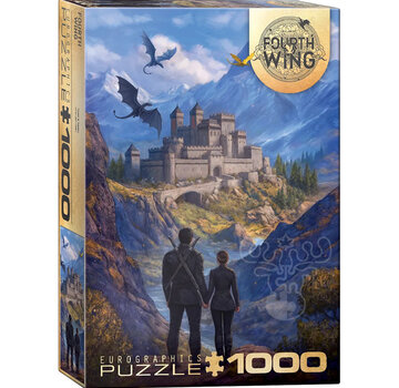 Eurographics Eurographics Artist Label Gilbert: Fourth Wing: Violet & Xaden Puzzle 1000pcs