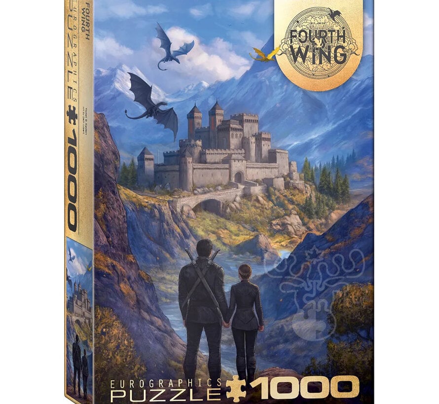 Eurographics Artist Label Gilbert: Fourth Wing: Violet & Xaden Puzzle 1000pcs