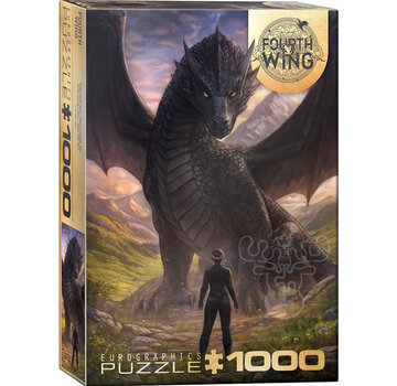 Eurographics Eurographics Artist Label Gilbert: Fourth Wing: Violet Meets Tairn Puzzle 1000pcs