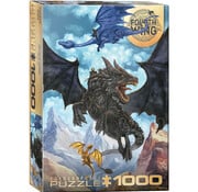 Eurographics Eurographics Artist Label Taylor: Fourth Wing: Violet, Dragon Rider Puzzle 1000pcs