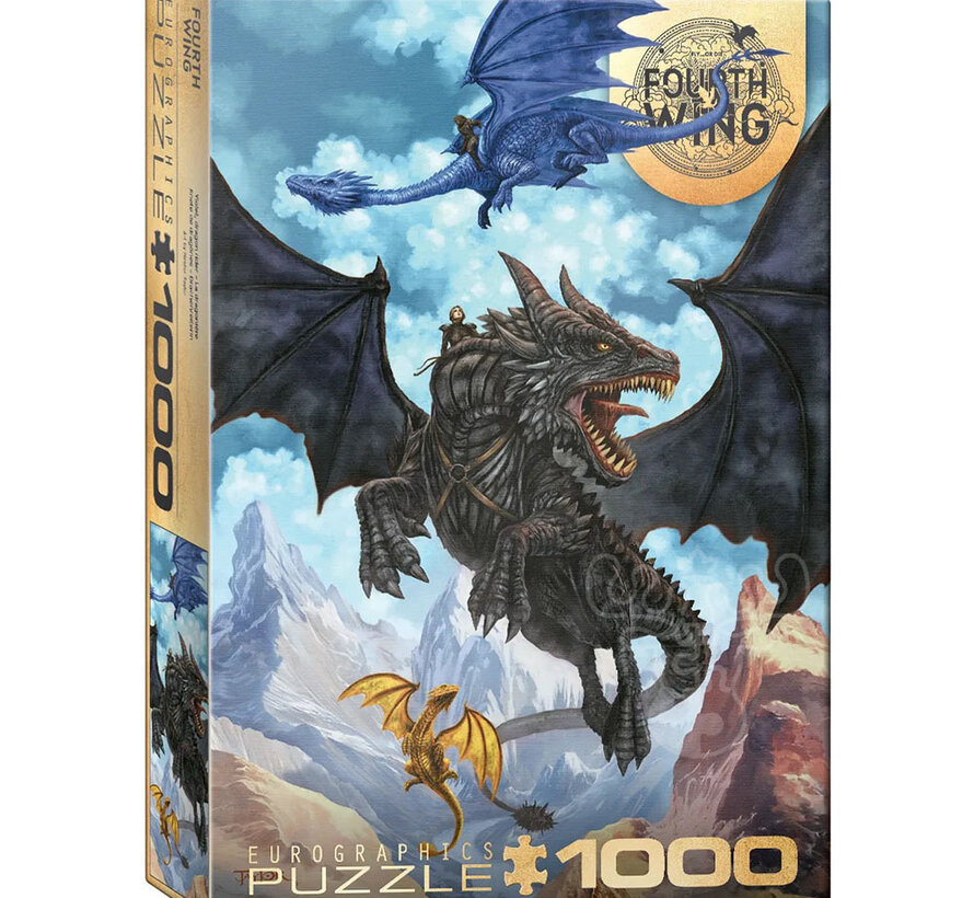 Eurographics Artist Label Taylor: Fourth Wing: Violet, Dragon Rider Puzzle 1000pcs