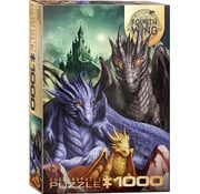 Eurographics Eurographics Artist Label Baldi: Fourth Wing: Tairn, Sgaeyl & Andarna Puzzle 1000pcs