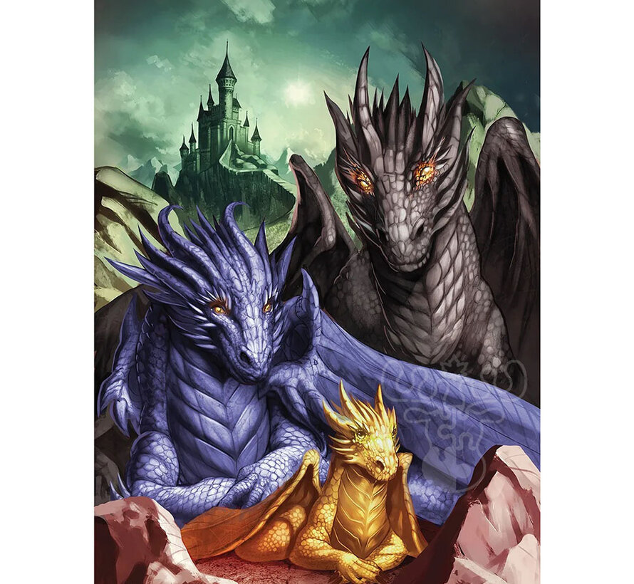 Eurographics Artist Label Baldi: Fourth Wing: Tairn, Sgaeyl & Andarna Puzzle 1000pcs
