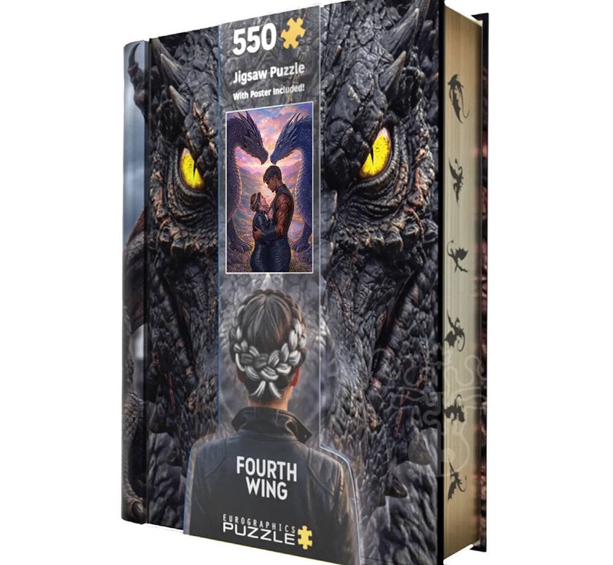 Eurographics Fourth Wing Puzzle 500pcs in a Tin