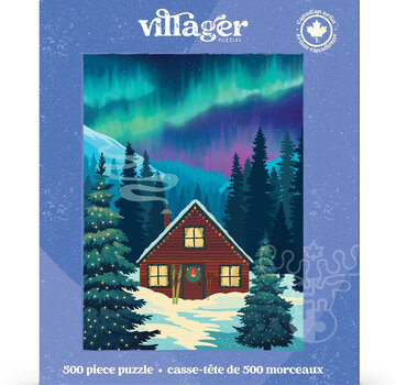 Villager Puzzles Villager Northern Cabin Puzzle 500pcs