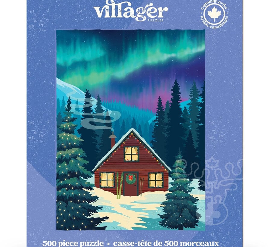 Villager Northern Cabin Puzzle 500pcs