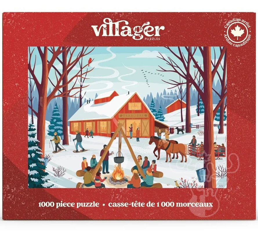 Villager Cabane à Sucre Puzzle 1000pcs