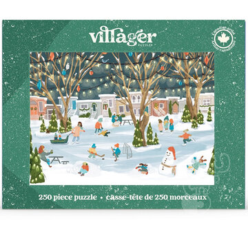 Villager Puzzles Villager Neighbourhood Rink Puzzle 250pcs