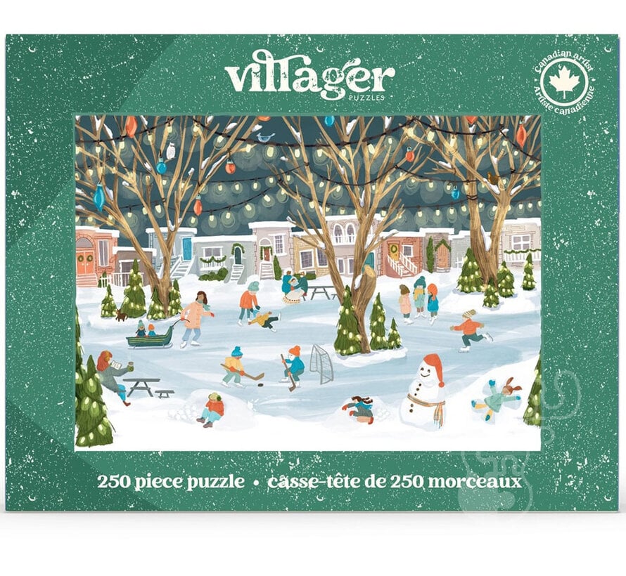 Villager Neighbourhood Rink Puzzle 250pcs