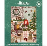 Villager Puzzles Villager Cottage Christmas Puzzle 1000pcs