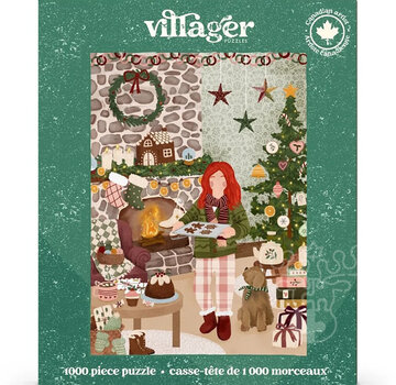 Villager Puzzles Villager Cottage Christmas Puzzle 1000pcs