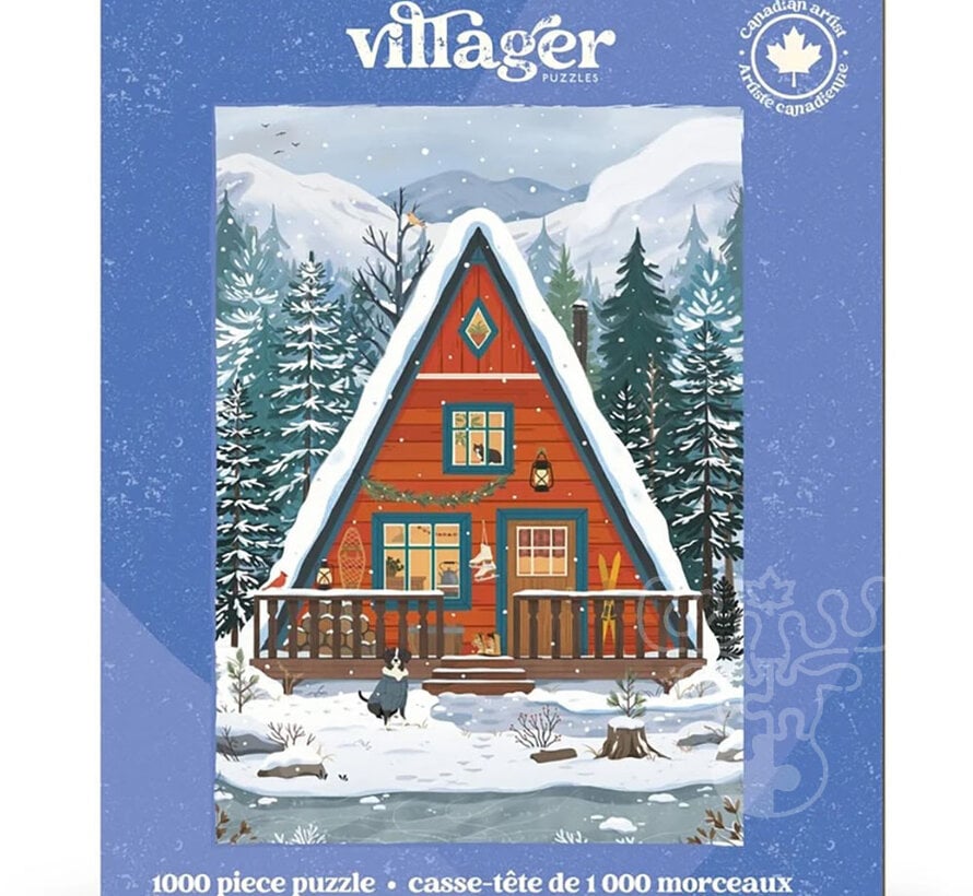 Villager Midwinter Retreat Puzzle 1000pcs