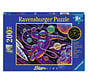 Ravensburger Outer Space Adventure Glow in the Dark Puzzle 200pcs XXL