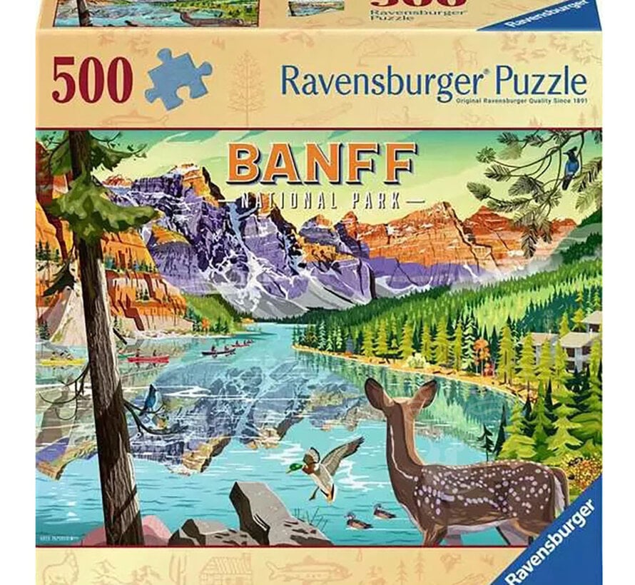 Ravensburger Banff National Park Puzzle 500pcs
