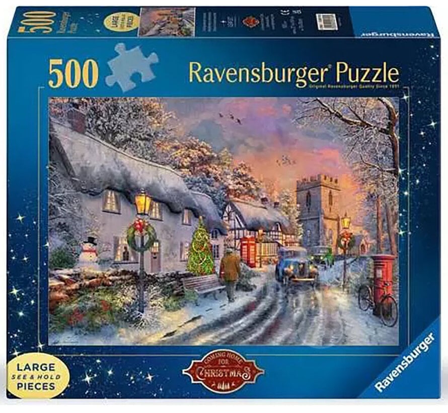 Ravensburger Coming Home for Christmas Puzzle Large Format 500pcs