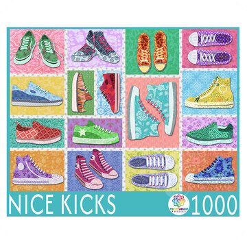 Paperflower Puzzles Paperflower Nice Kicks Puzzle 1000pcs