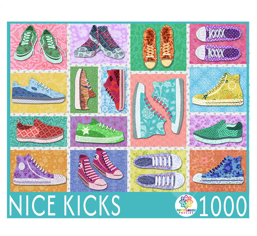 Paperflower Nice Kicks Puzzle 1000pcs