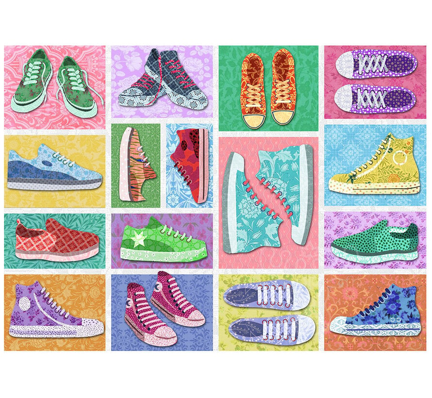 Paperflower Nice Kicks Puzzle 1000pcs