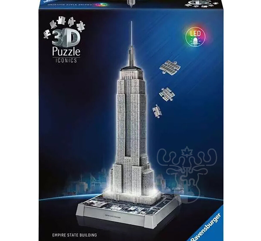 Ravensburger Iconics 3D Empire State Building at Night Puzzle 216pcs