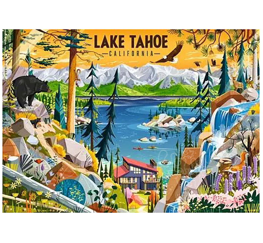 Ravensburger Sacred Lake Tahoe Puzzle 1000pcs